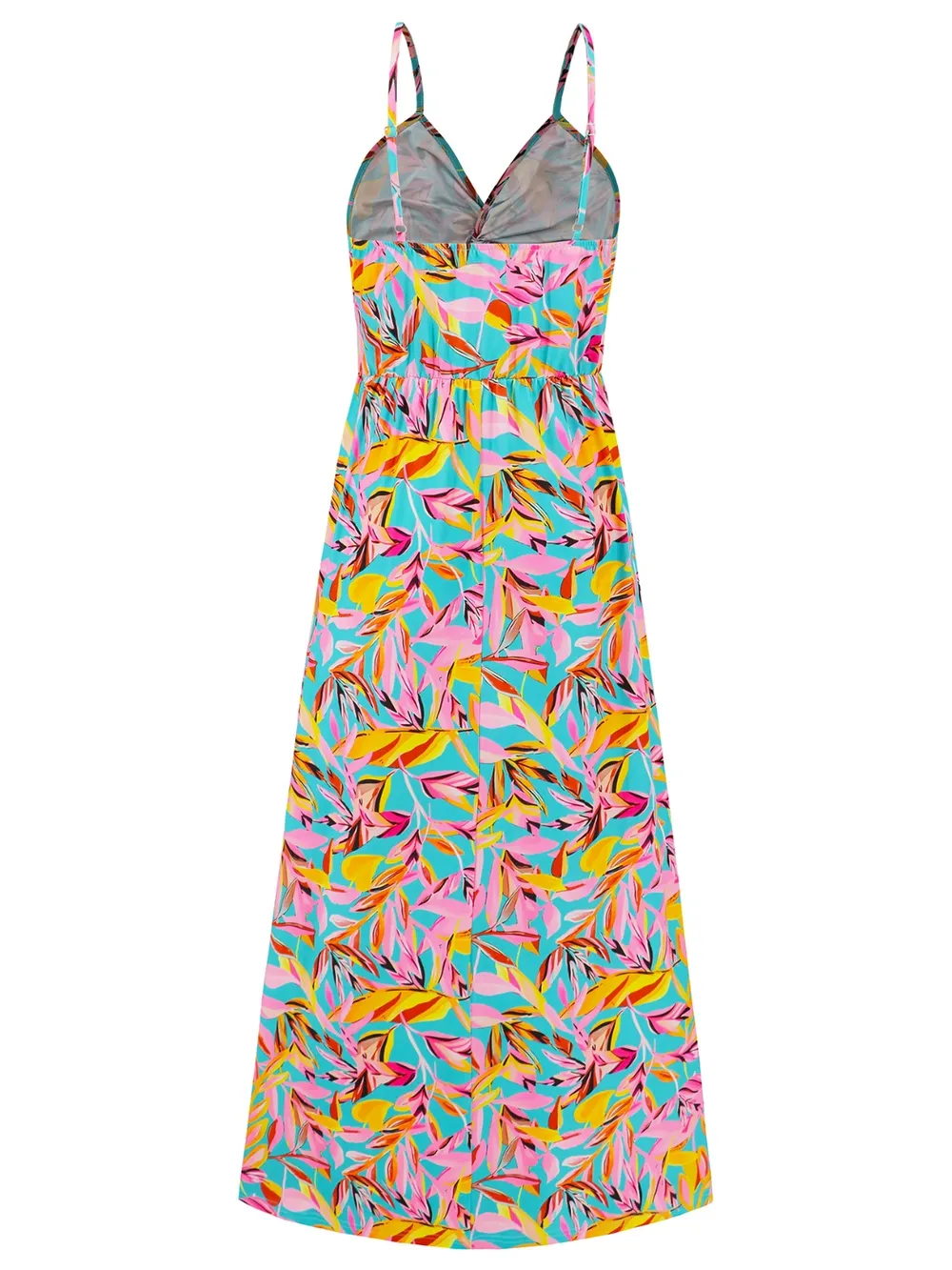 Twisted Printed V-Neck Cami Dress, image 20