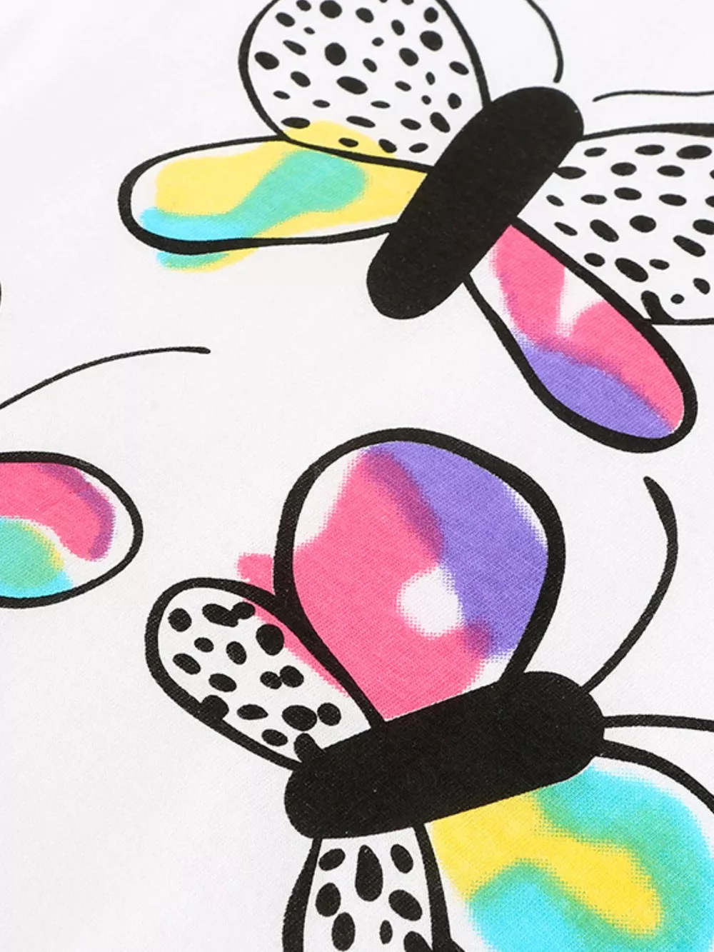 Children's Butterfly Print Summer Set, image 2