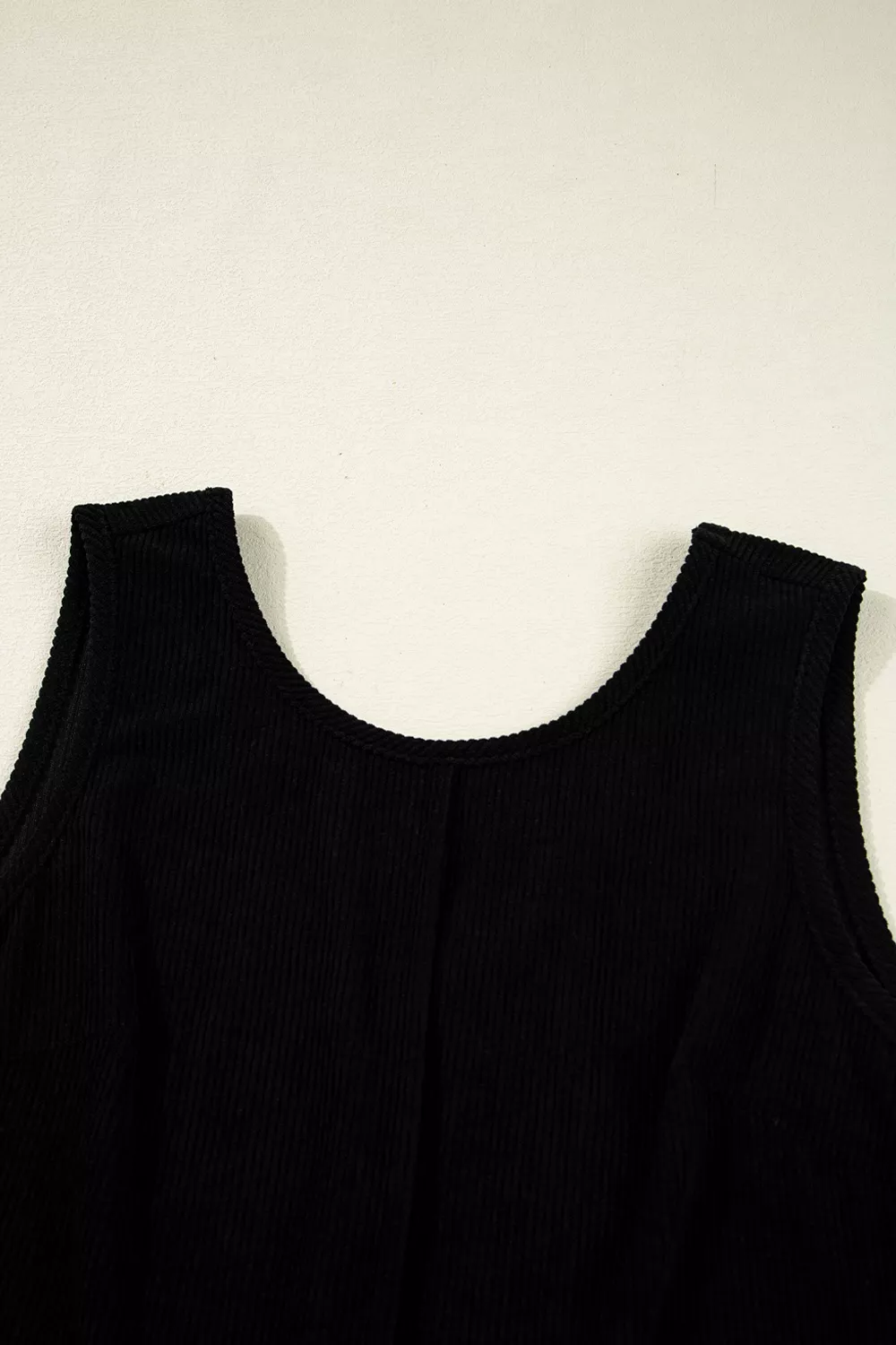 Corduroy Patch Pocket Sleeveless Mini Dress, image 11