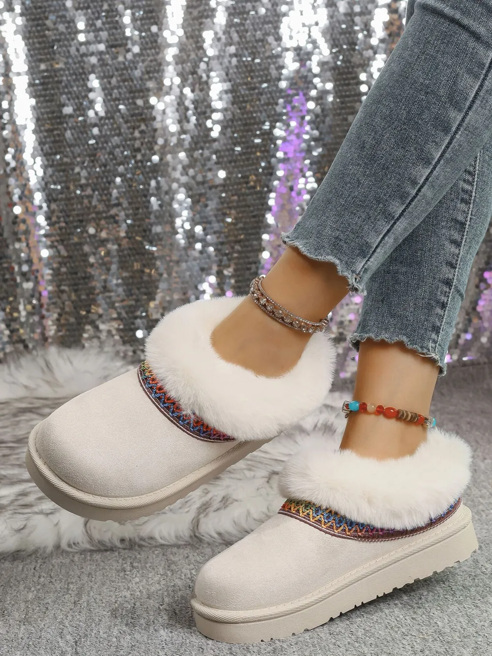 Round Toe Platform Boots, image 3
