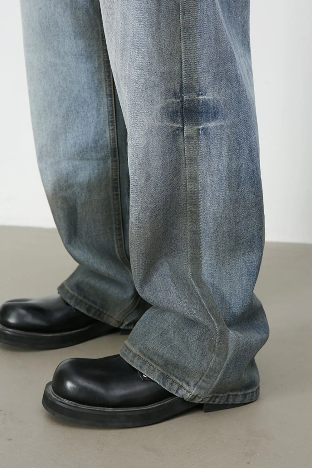Men's Loose Jeans with Pockets, image 5