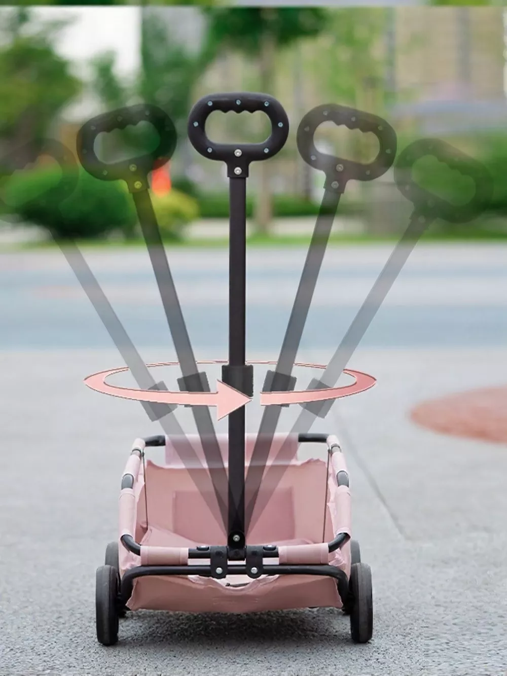 Portable Folding Pet Stroller Wagon, image 5