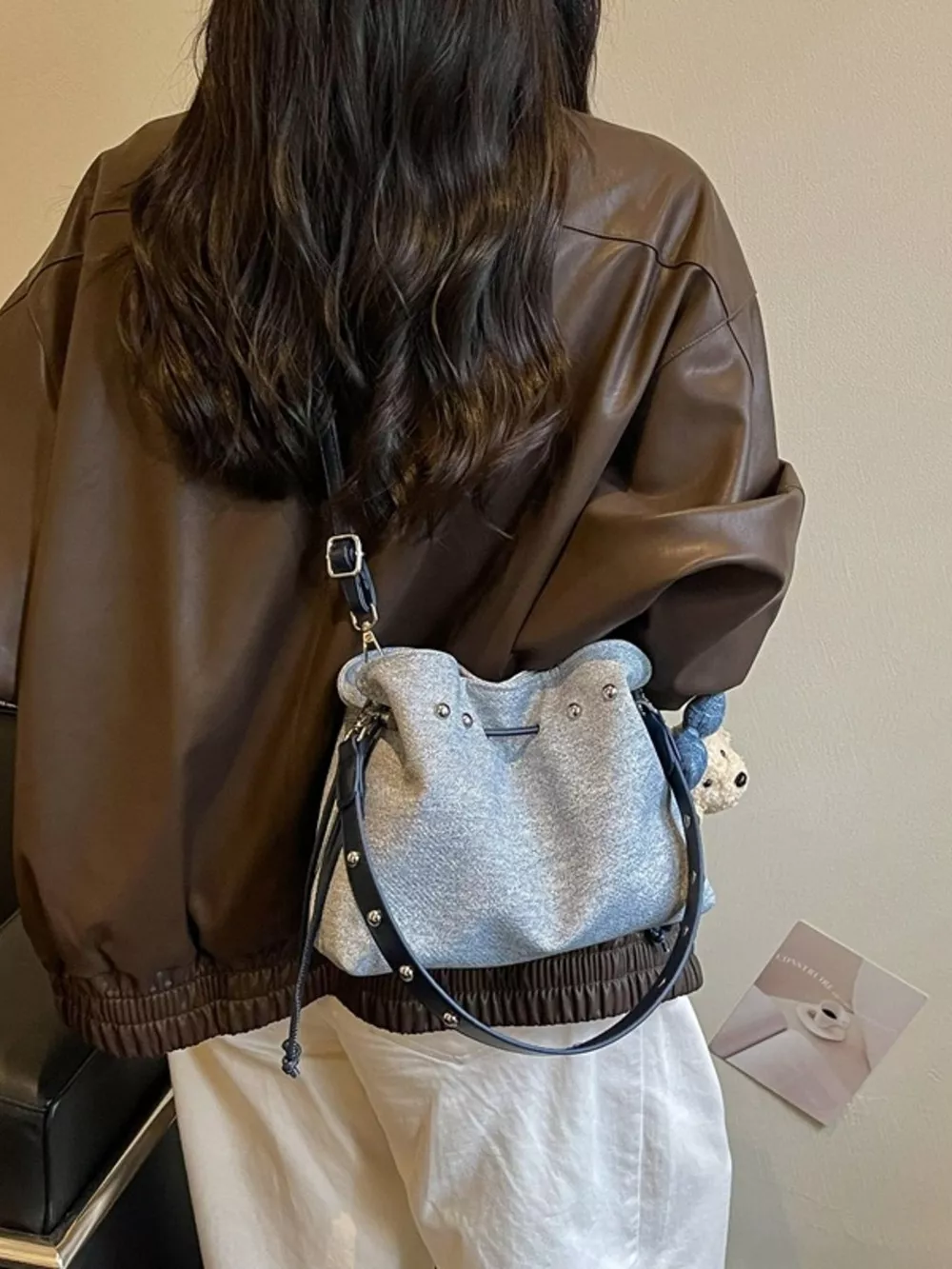 Bucket Crossbody Bag, image 2