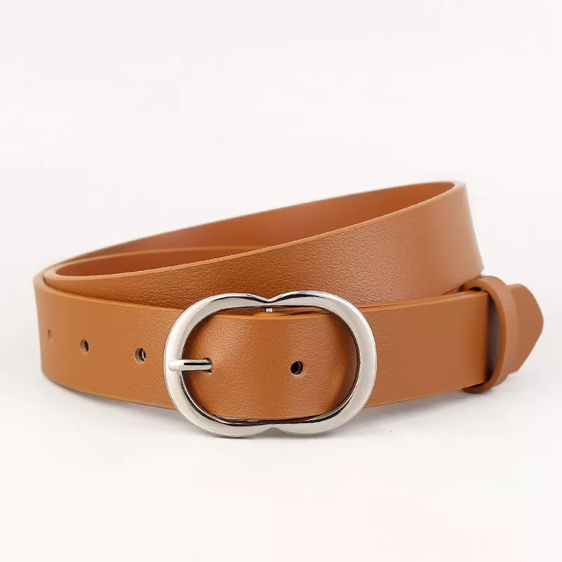 Skinny Belt with Oval Buckle, image 7