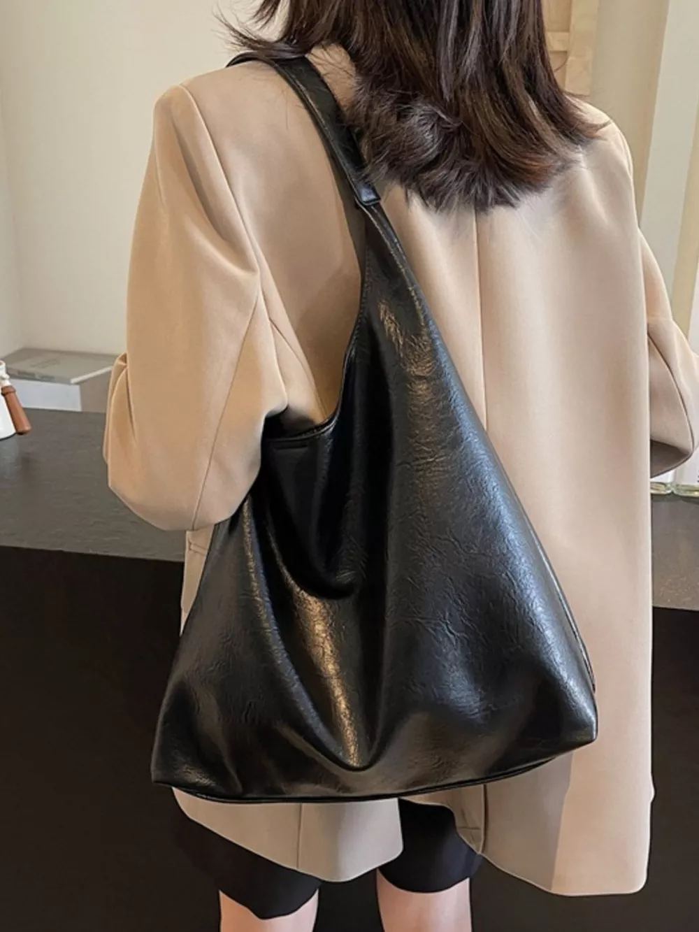 PU Leather Tote Bag, image 4