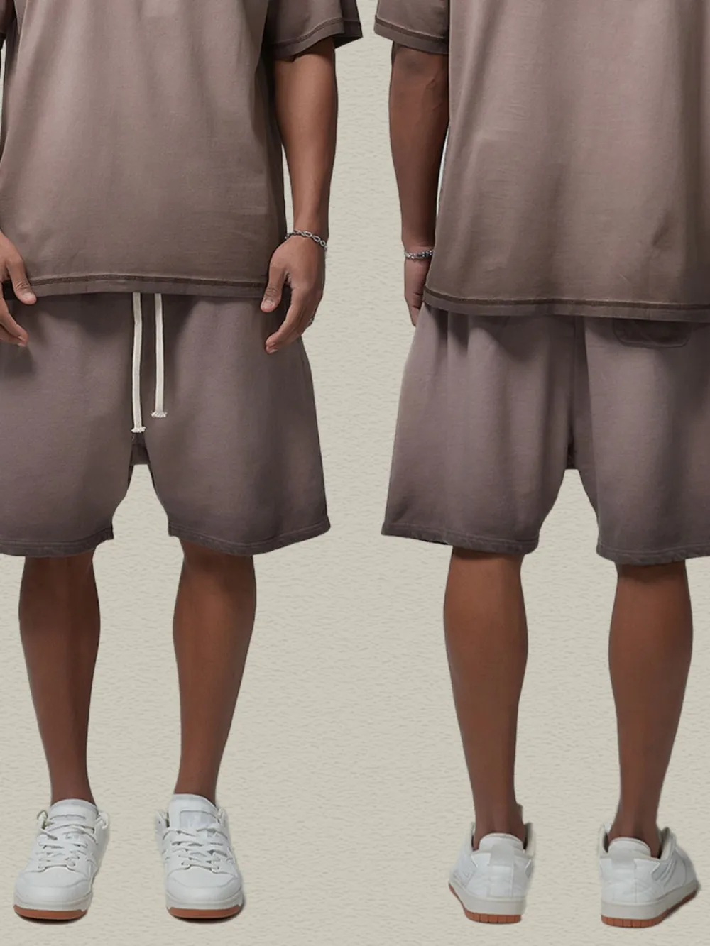 Men's Drawstring Casual Shorts, image 3