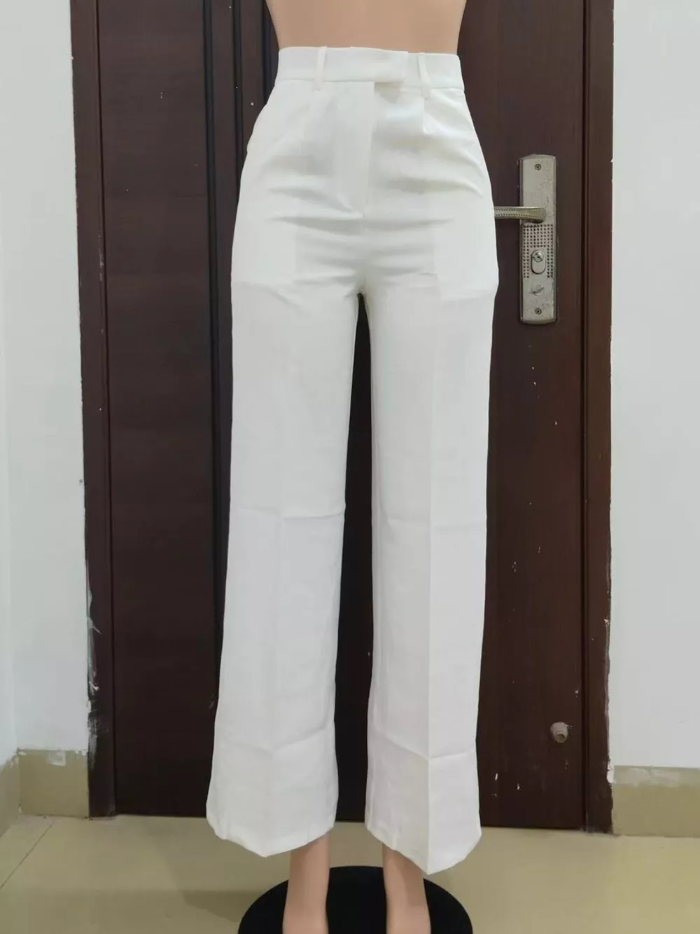 High-Waisted Wide-Leg Pants, image 4