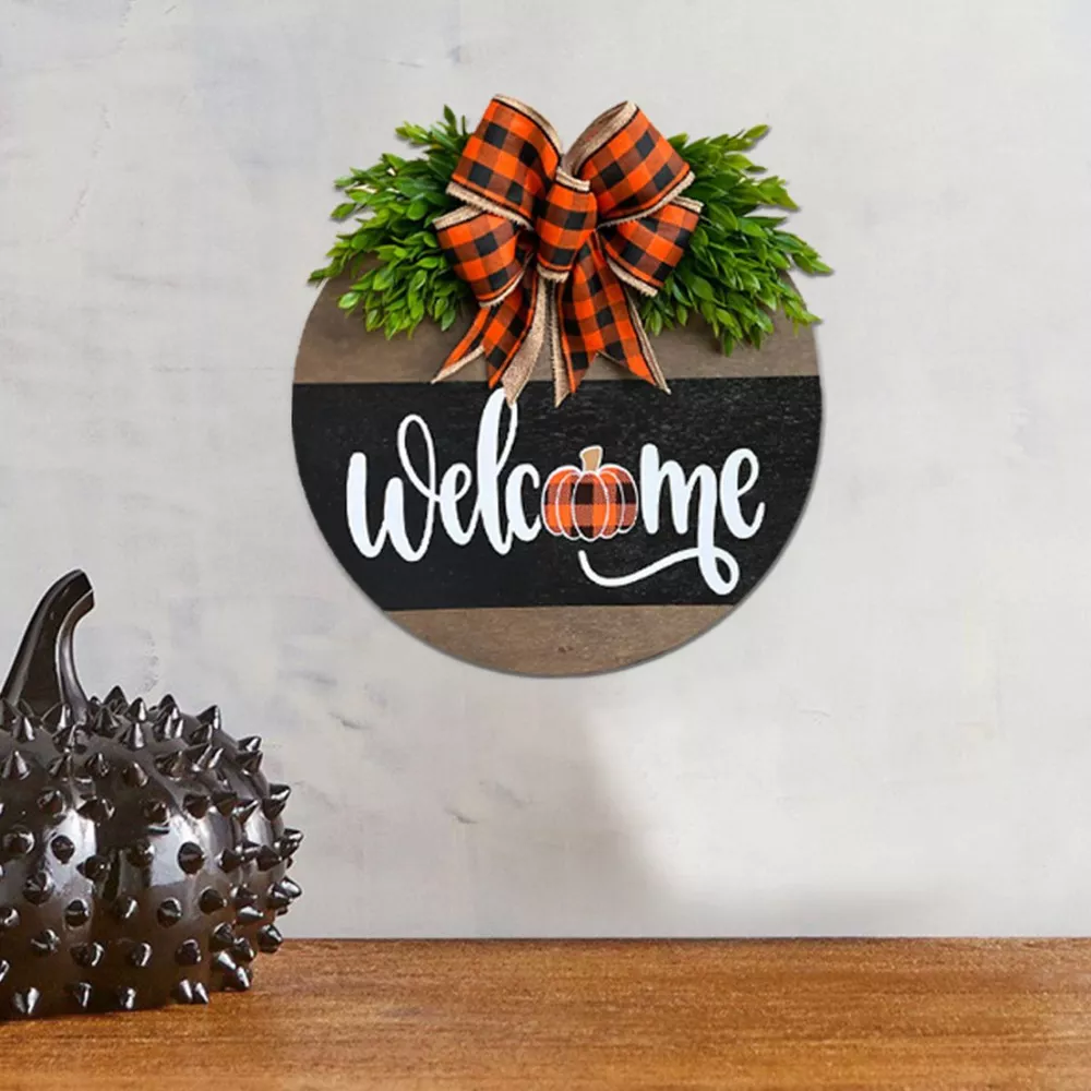 Halloween Decorative Wooden Door Hanger