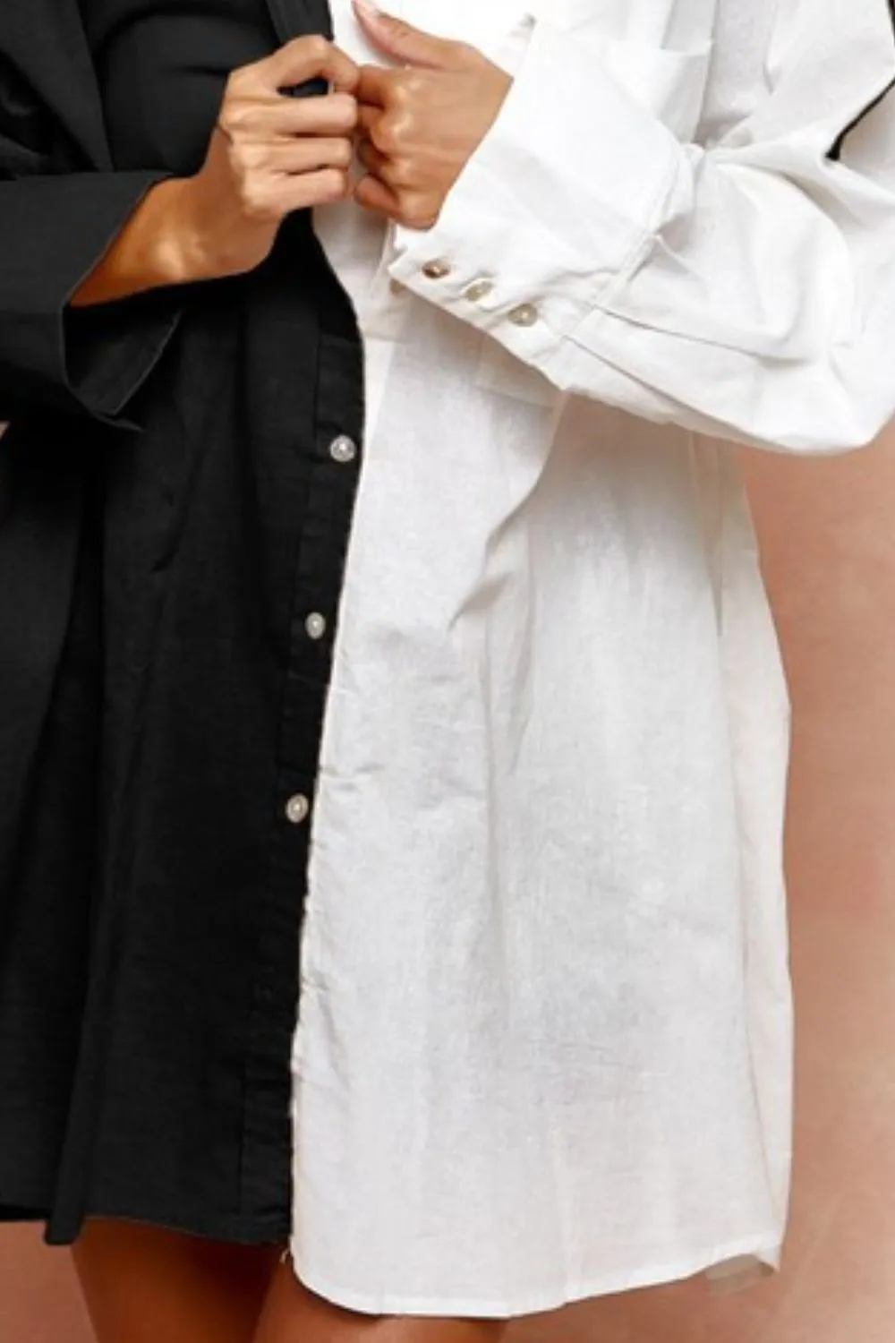 Oversized Color Block Shirt, image 3