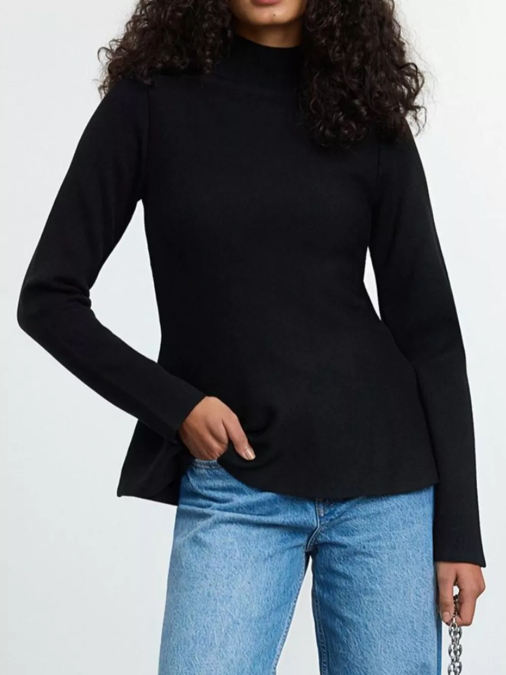 Mock Neck Long Sleeve Sweater, image 15