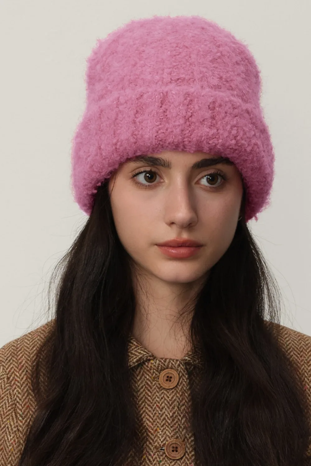 Solid Color Thermal Knit Hat, image 4