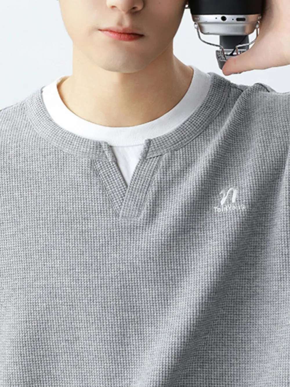 Men's Round Neck Half Sleeve T-Shirt, image 3