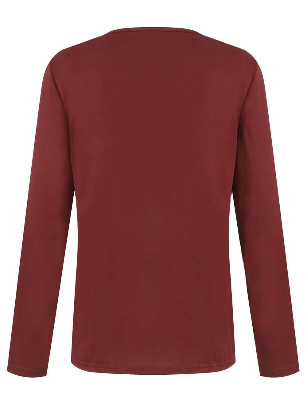 Half Button Long Sleeve T-Shirt, image 6