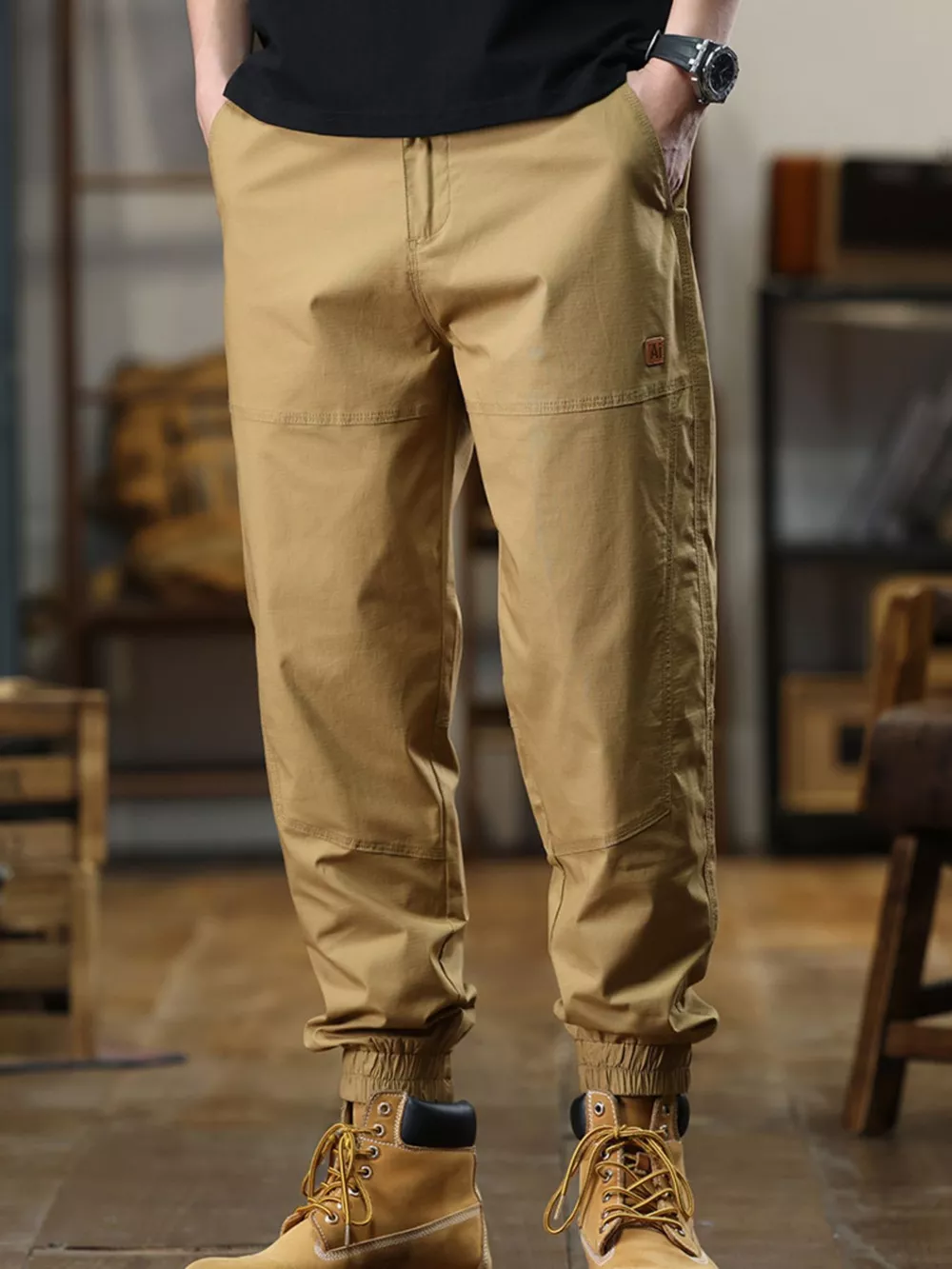 Men's Full Size Wide Leg Pants Plus Size, image 11