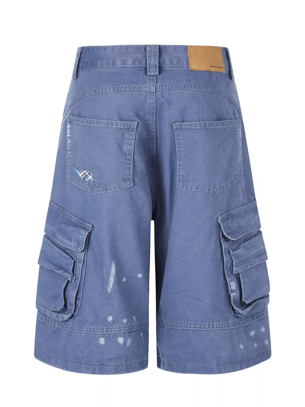 Men's Distressed Cargo Capris, image 3
