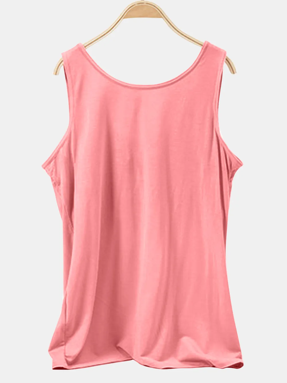 Scoop Neck Wide Strap Tank, image 6