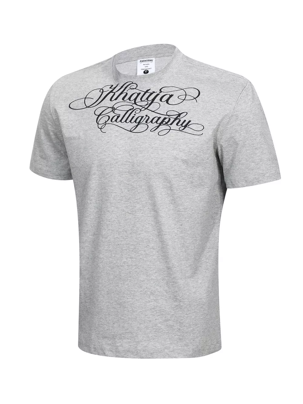 Men's Letter Graphic Round Neck Short Sleeve T-Shirt, image 2