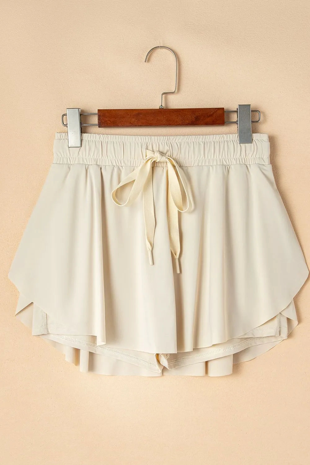 Drawstring High Waist Lined Active Skorts, image 11