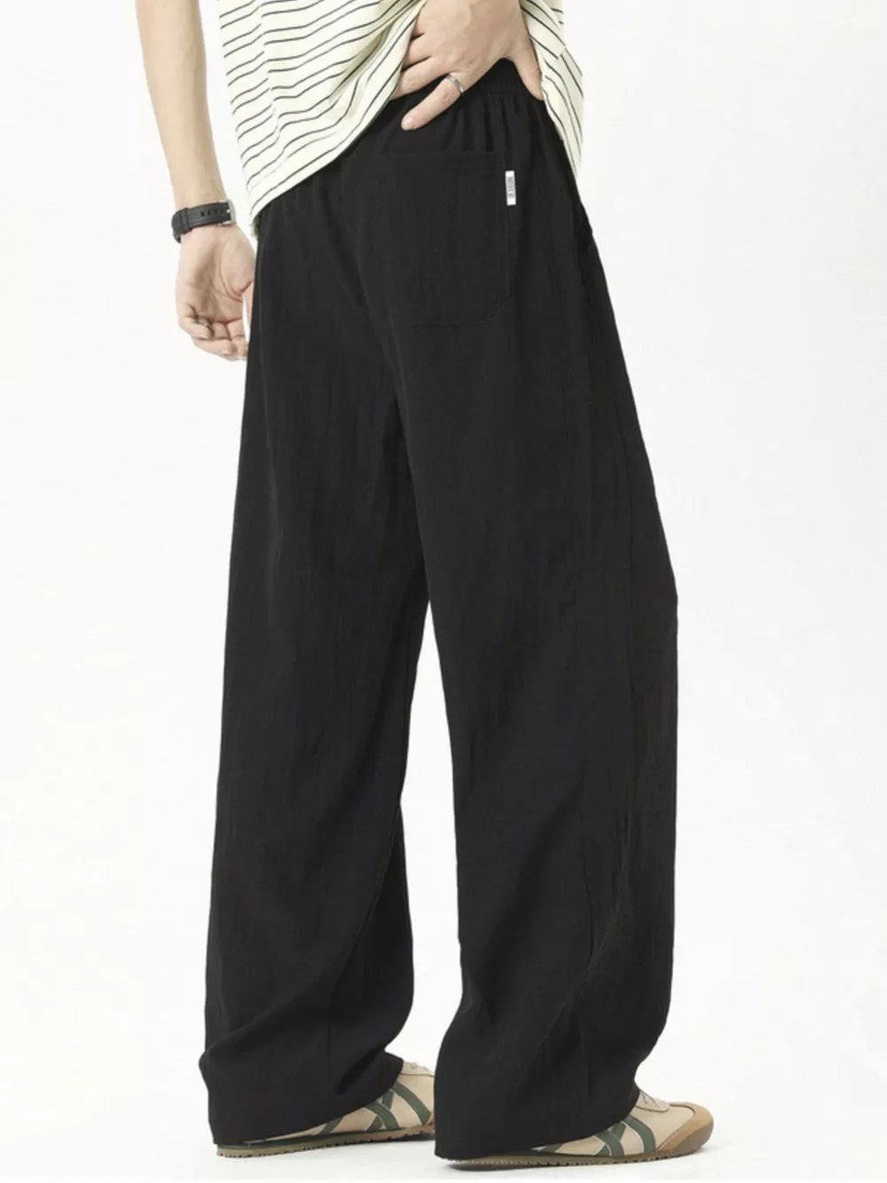 Men's Plus Size Loose Fit Casual Pants, image 6