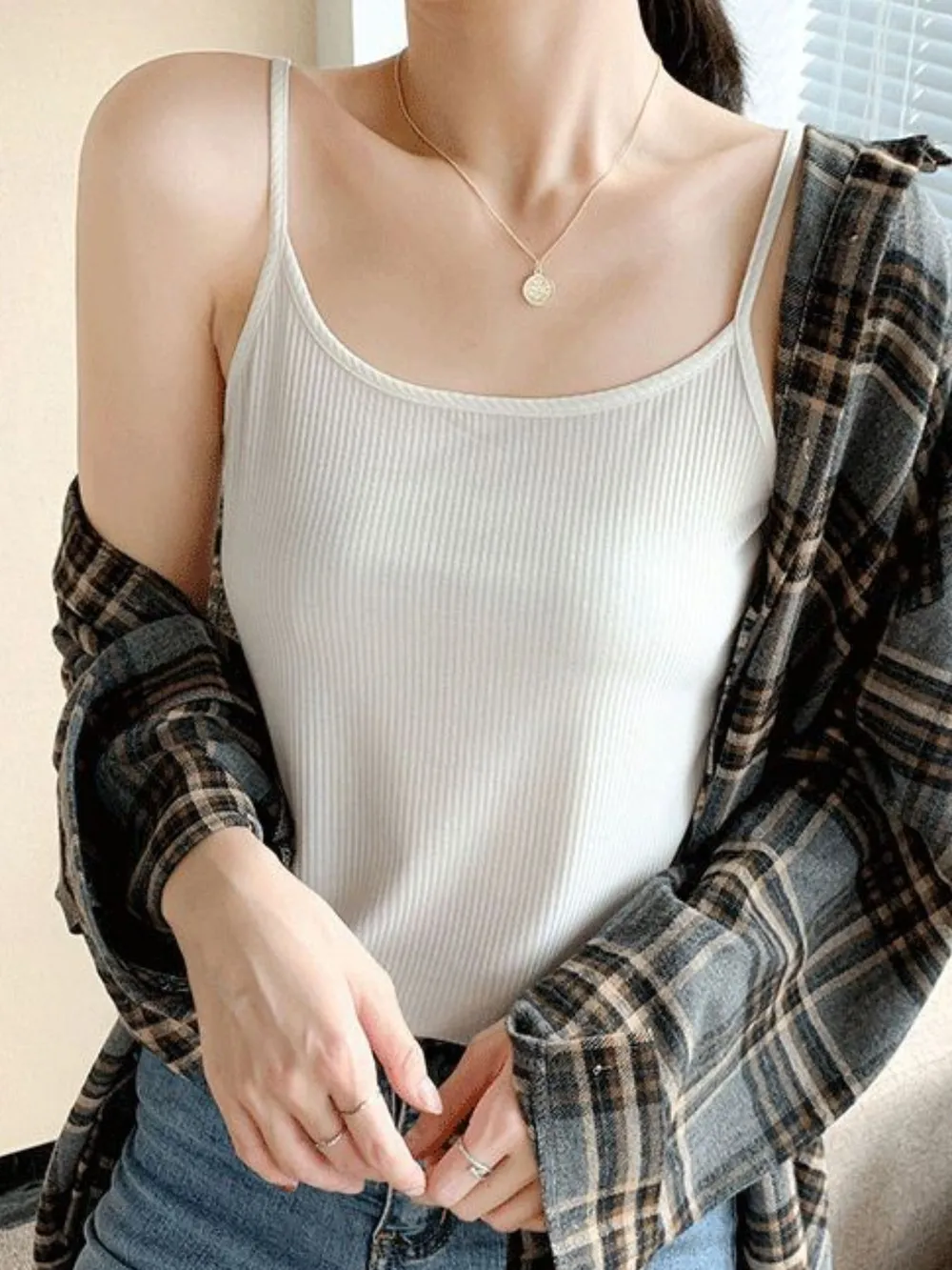 Plus Size Scoop Neck Cami Top, image 6