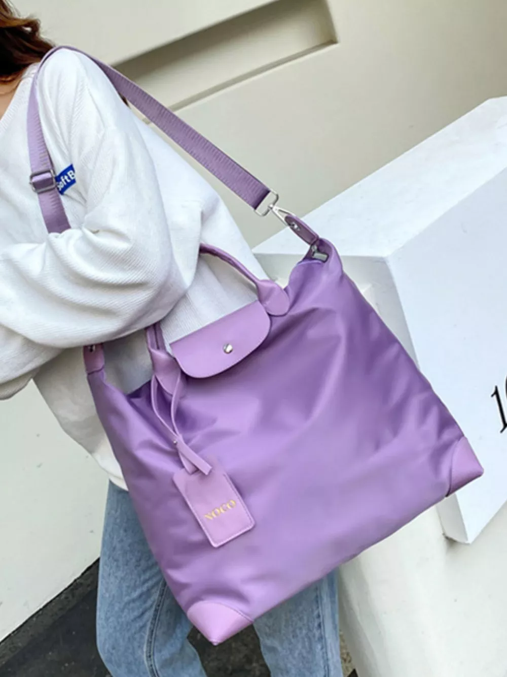 Lightweight Oxford Cloth Travel Bag, image 8