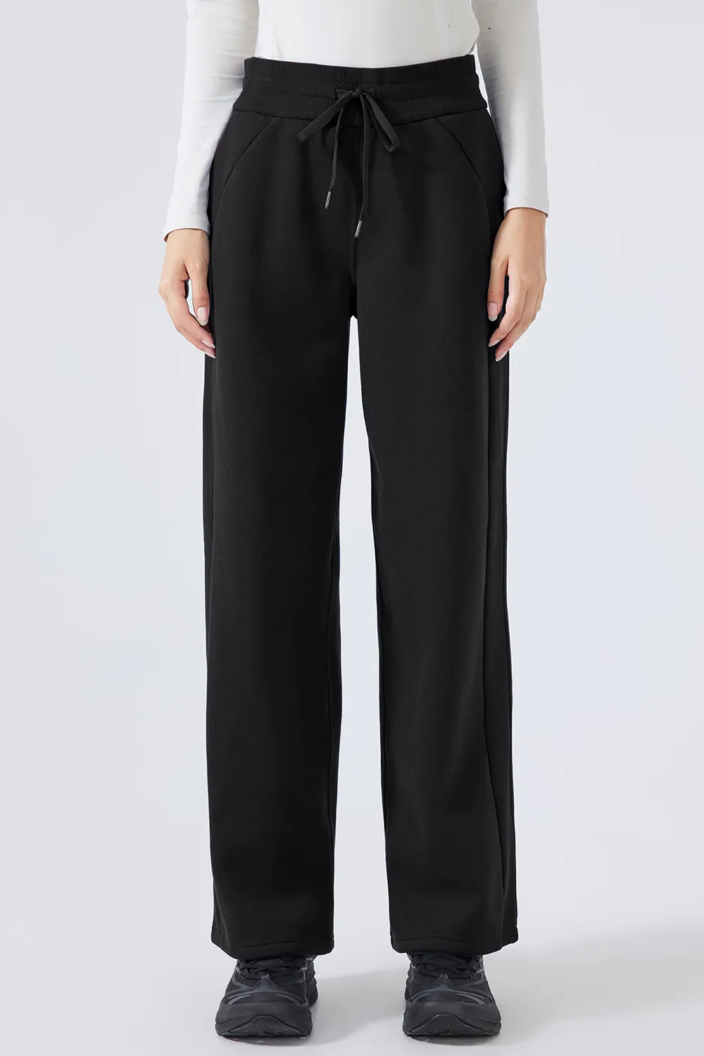 Drawstring Wide Leg Pants, image 5