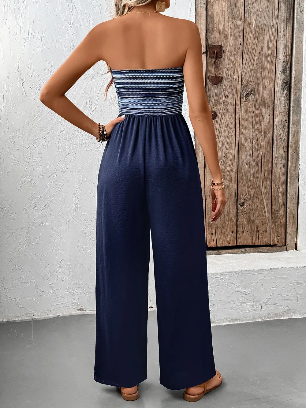 Tube Wide Leg Jumpsuit, image 2