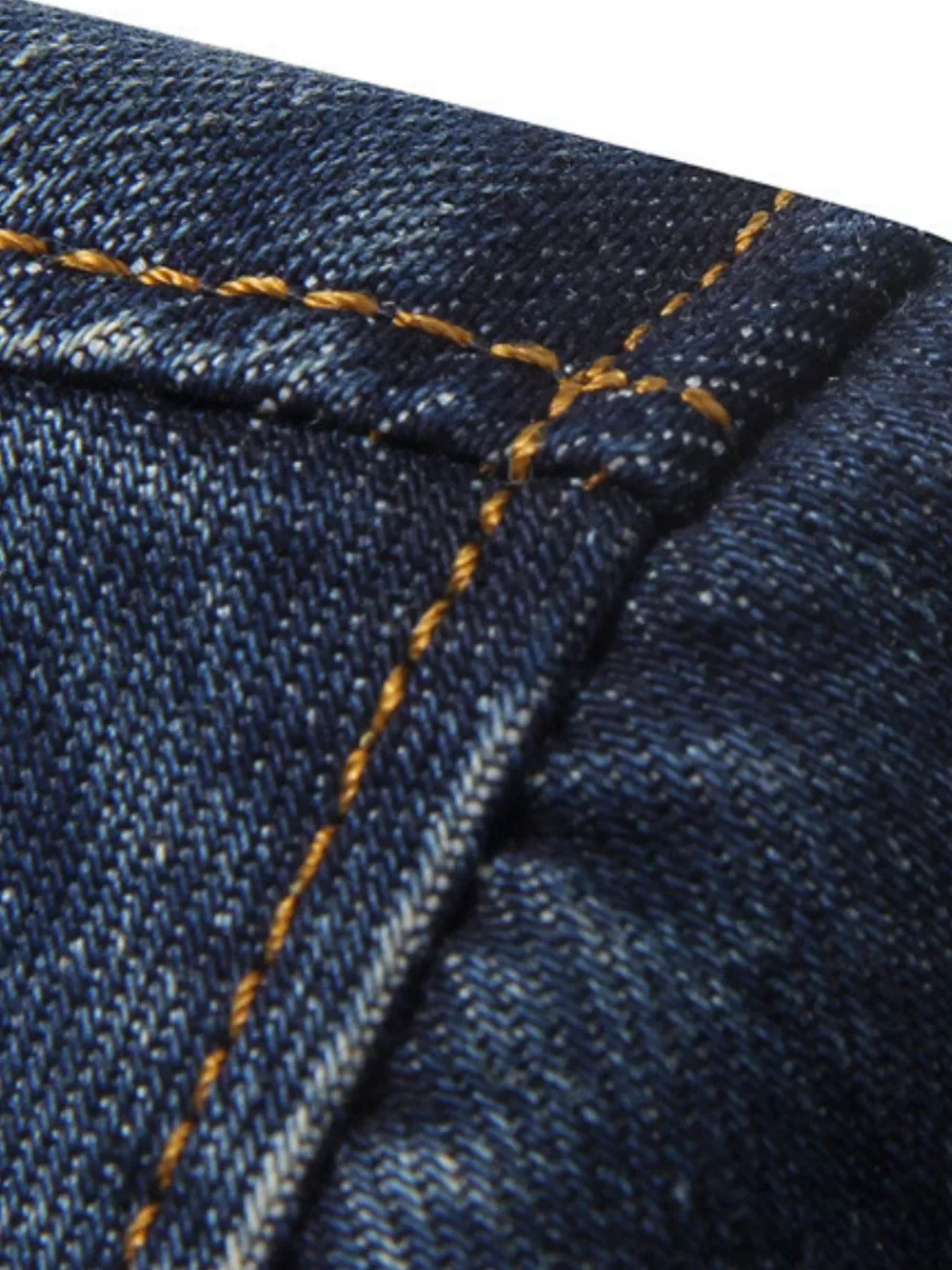 Men's Plus Size Lapel Collar Button Up Denim Blazer, image 6
