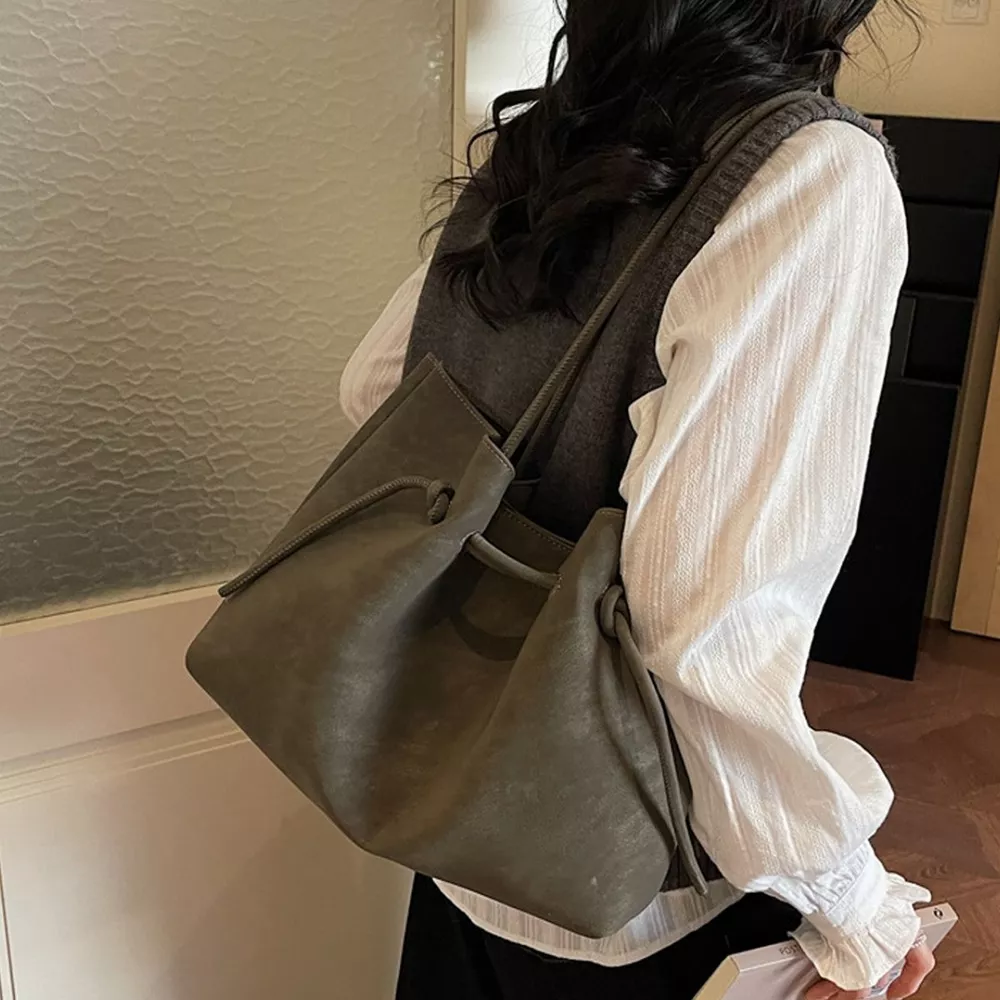 Solid Color Tote Bag, image 6