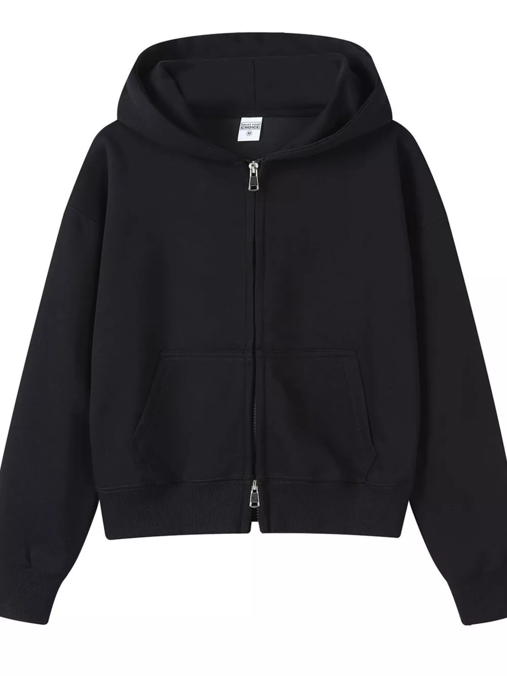 Full Size Casual Zip-Up Long Sleeve Hoodie Plus Size, image 9