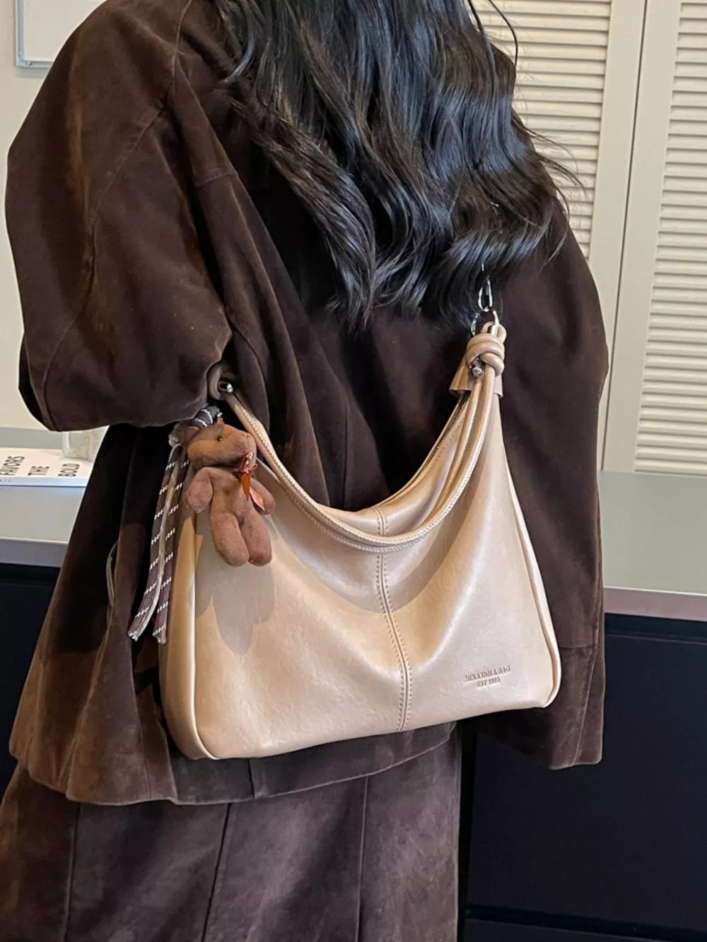 PU Leather Crossbody Bag, image 6