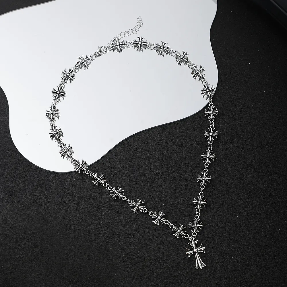 Cross Pendant Alloy Necklace, image 2