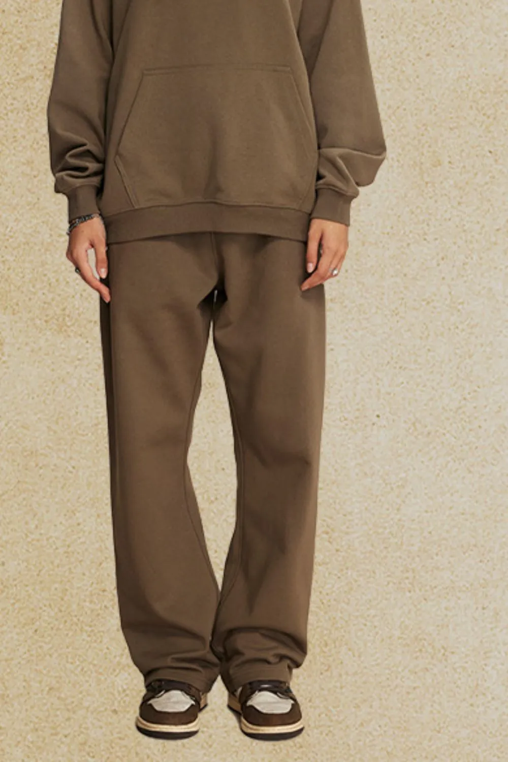 Men's Drawstring Loose Fit Pants, image 9