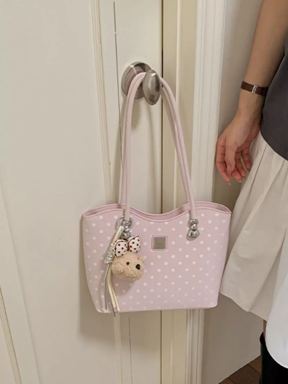 Polka Dot Shoulder Bag, image 2