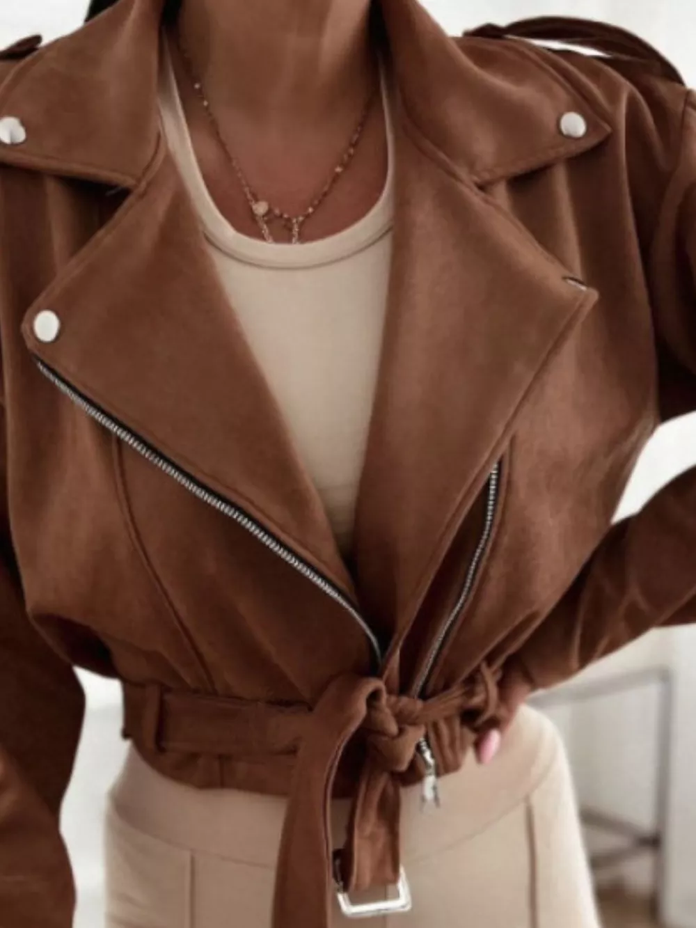 Zip Up Cropped Jacket, image 15