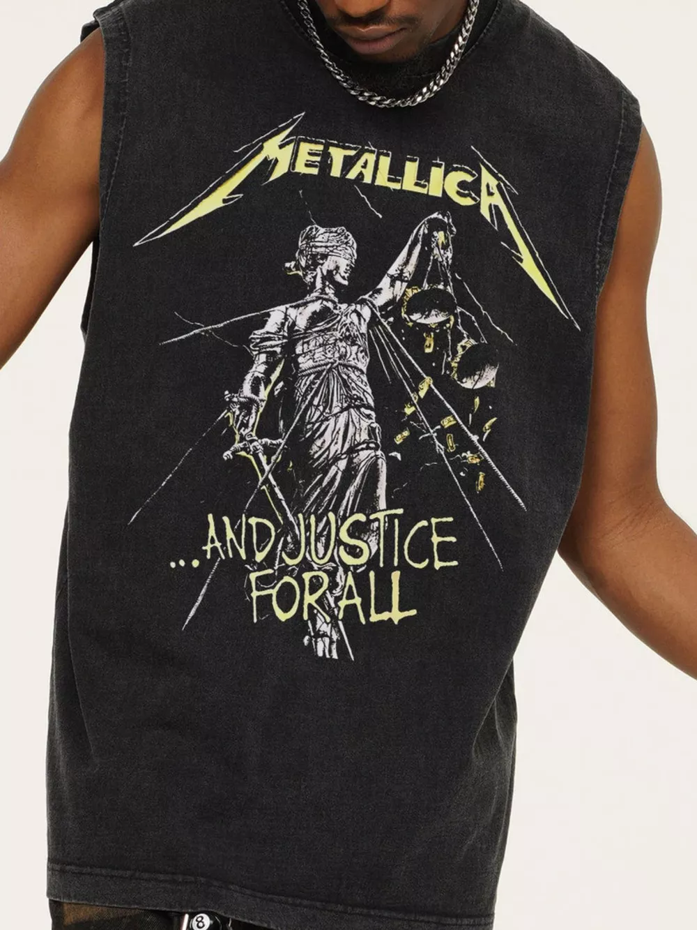 Men's Graphic Round Neck Tank Top, image 2
