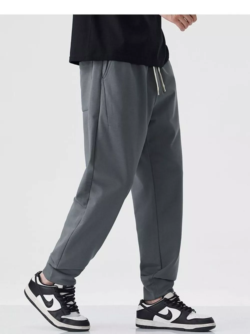 Men's Casual Drawstring Joggers, image 9