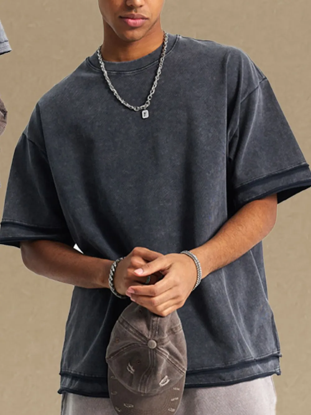 Men's Round Neck Half Sleeve T-Shirt