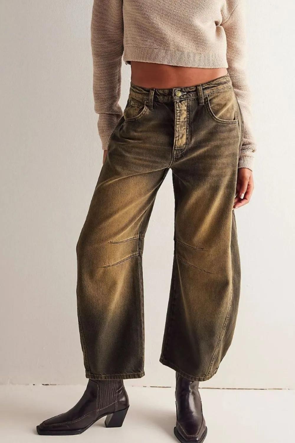 Wide Leg Jeans with Pockets, image 11