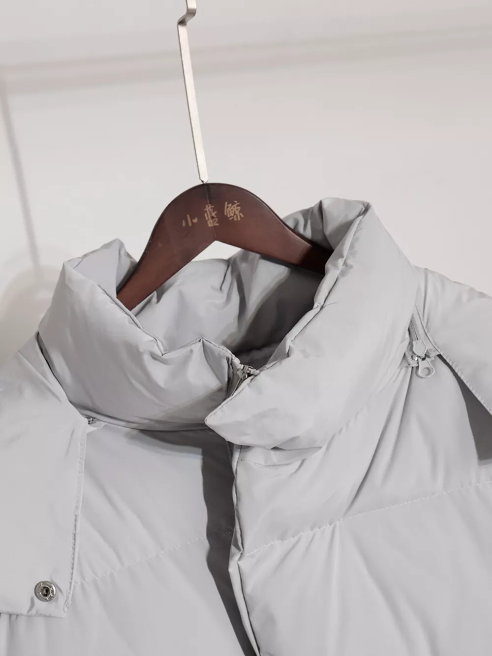 Pocketed Zip Up Hooded Puffer Jacket, image 23