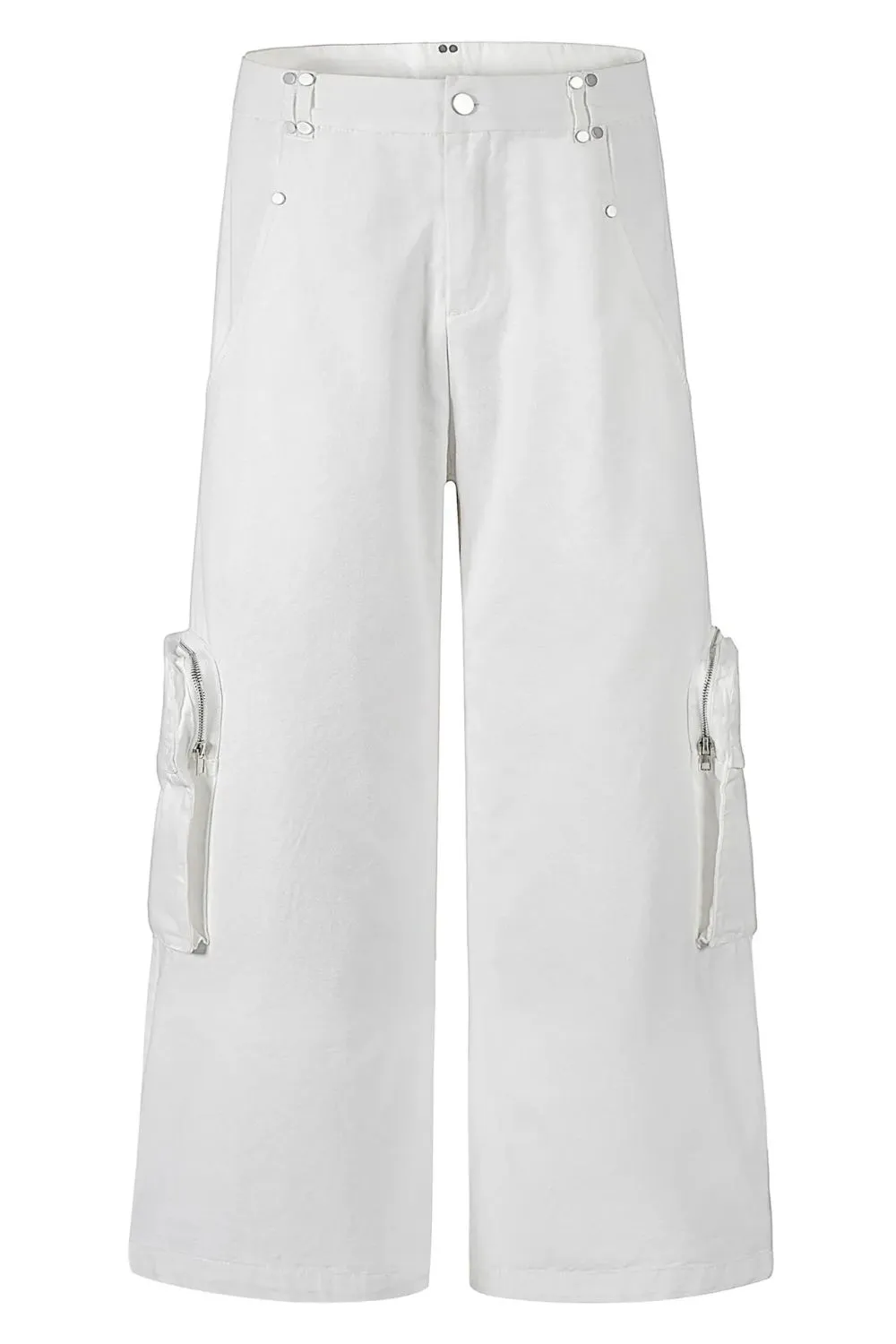 Men's Wide Leg Cargo Pants, image 2