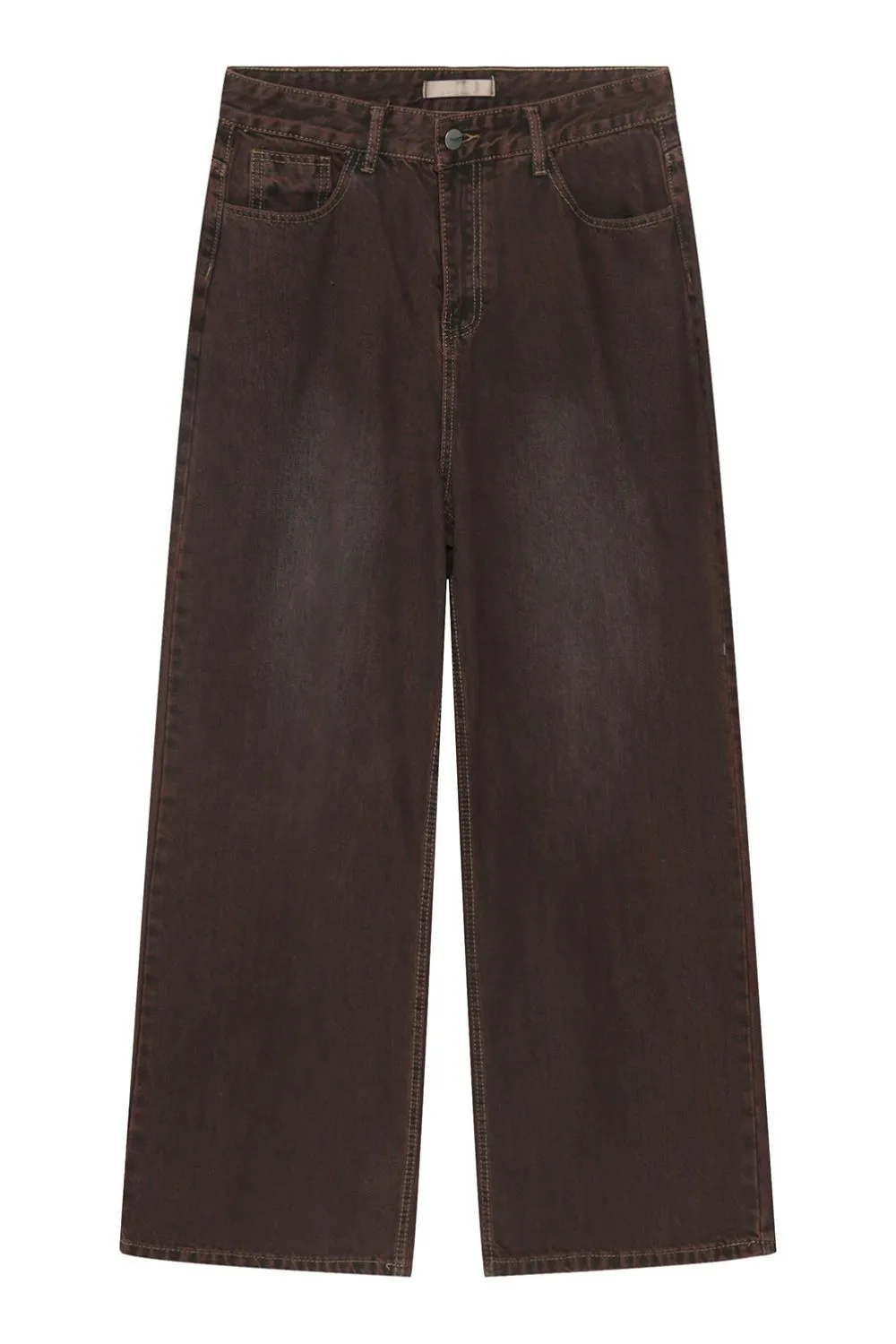 Straight-Leg Jeans with Pockets, image 3