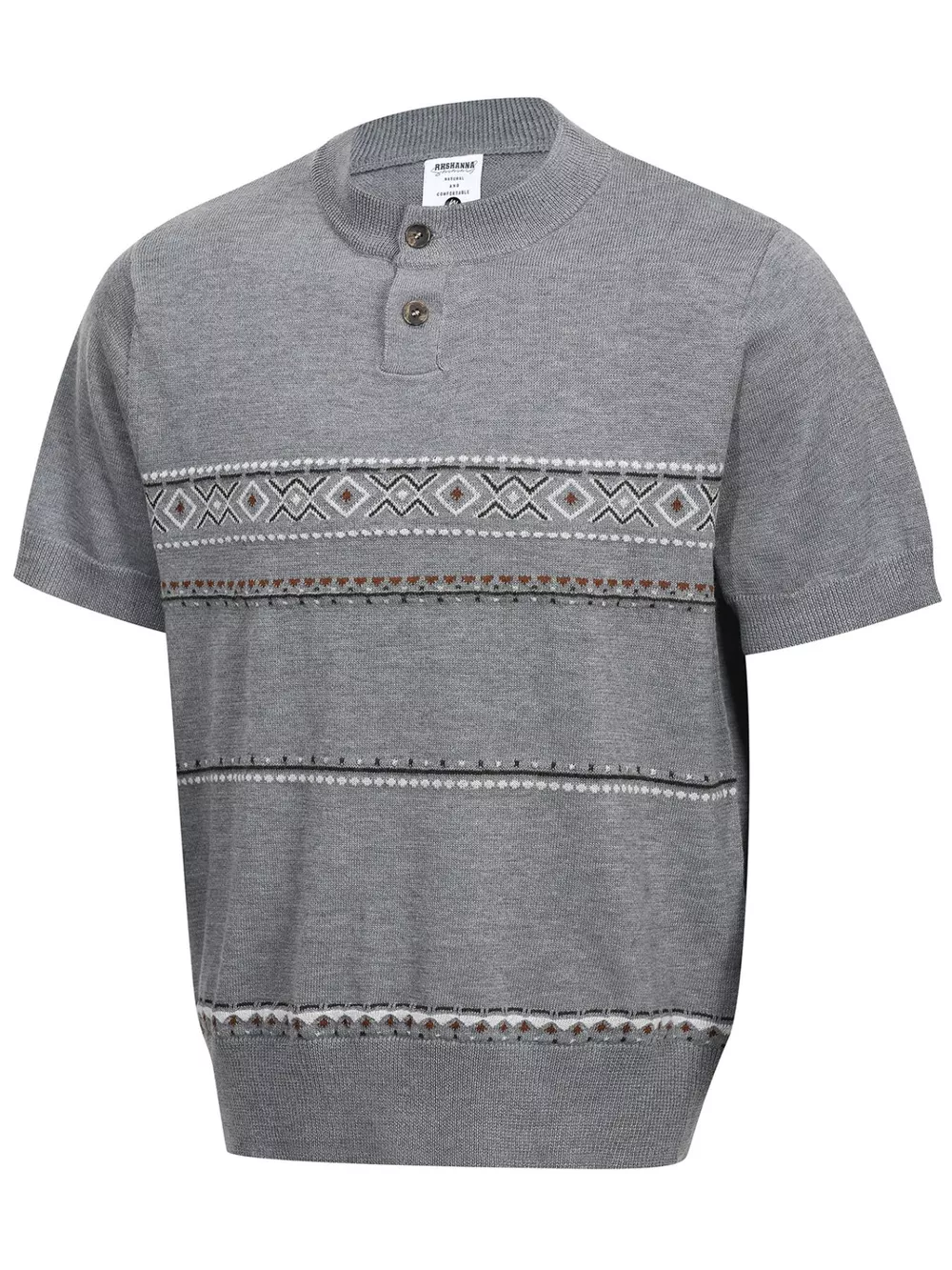 Men's Short Sleeve Knit Top