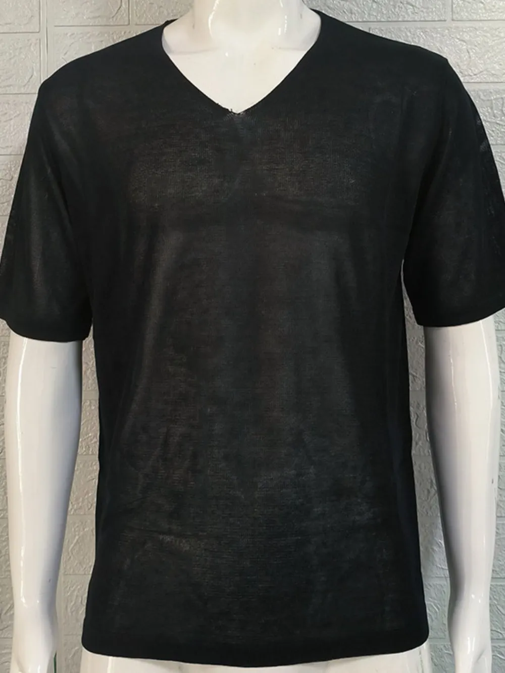 Men's V-Neck Short Sleeve T-Shirt, image 9
