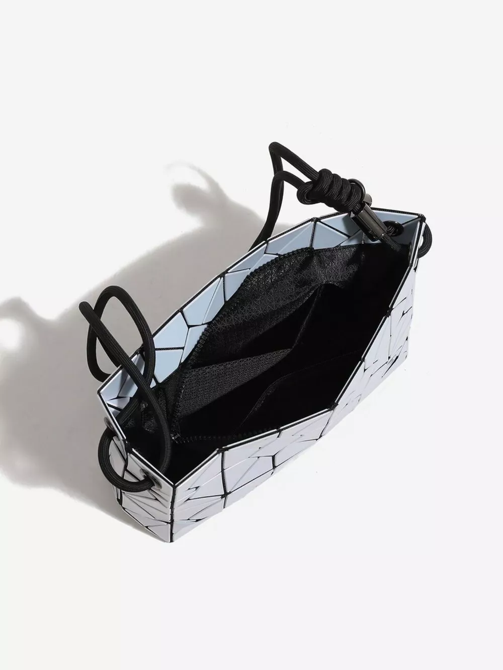 Geometric Prism Iridescent Shoulder Bag, image 7