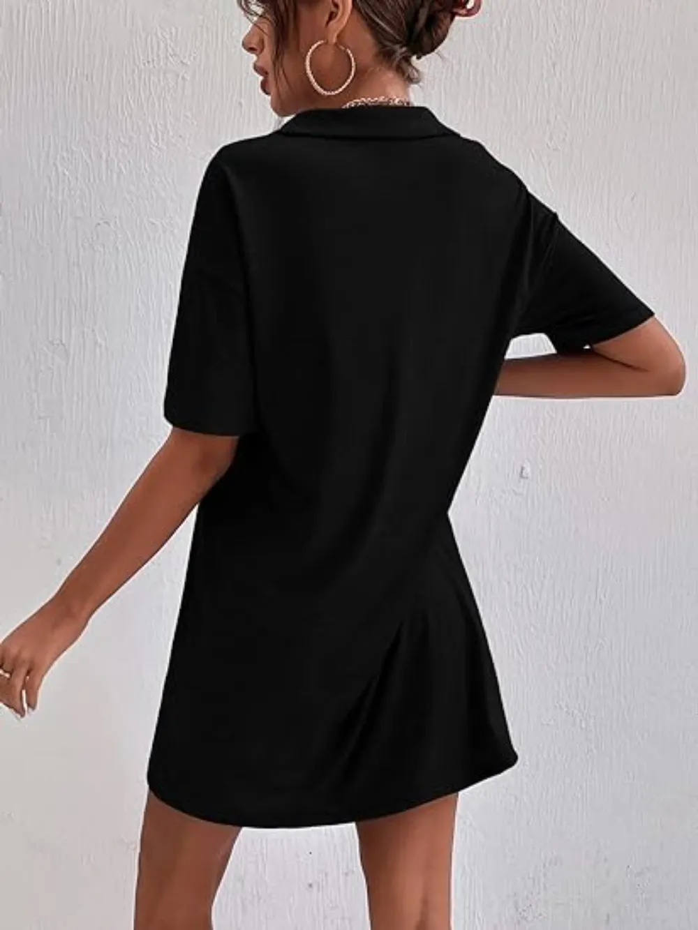 Johnny Collar Short Sleeve Polo Dress, image 7