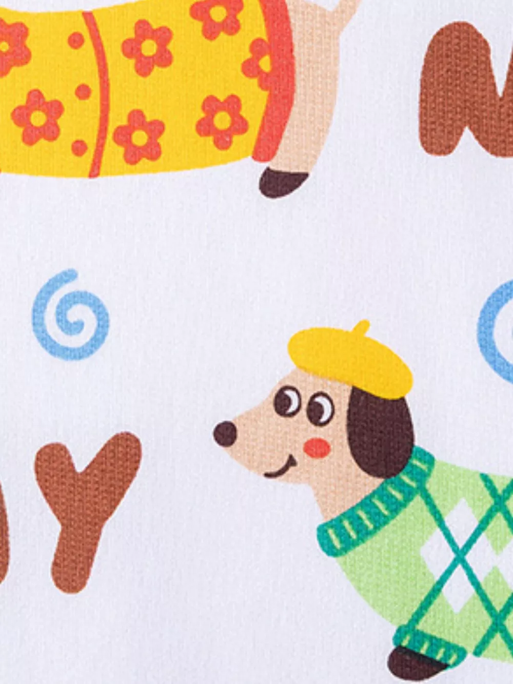 Children's Cartoon Dog Raglan Sleeve Sweatshirt, image 4