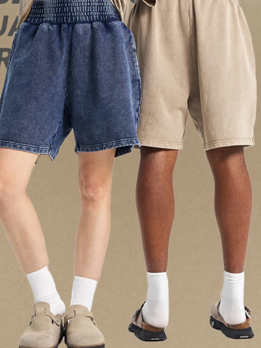 Men's Casual Elastic Waist Shorts, image 3
