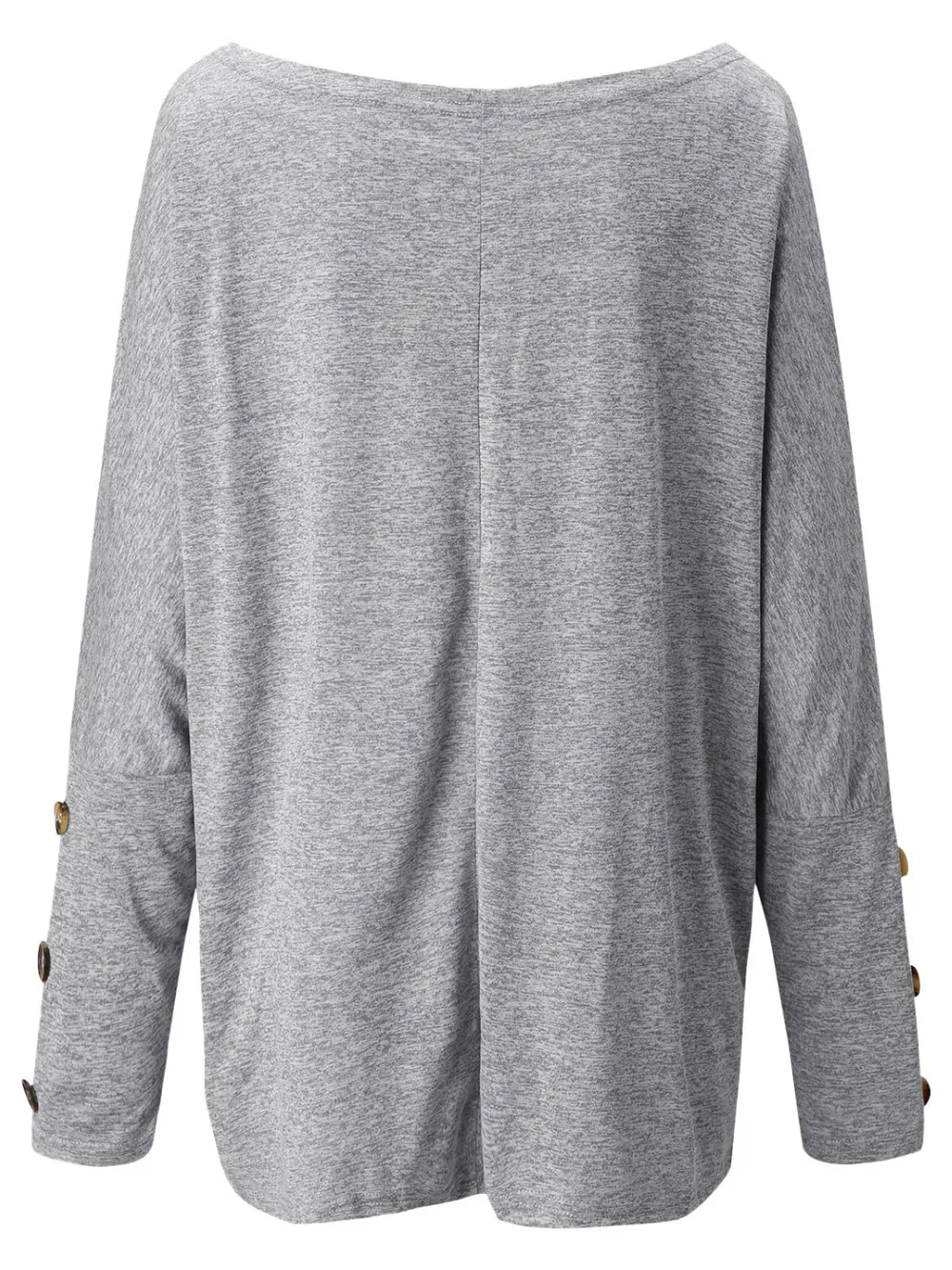 One Shoulder Long Sleeve T-Shirt, image 4