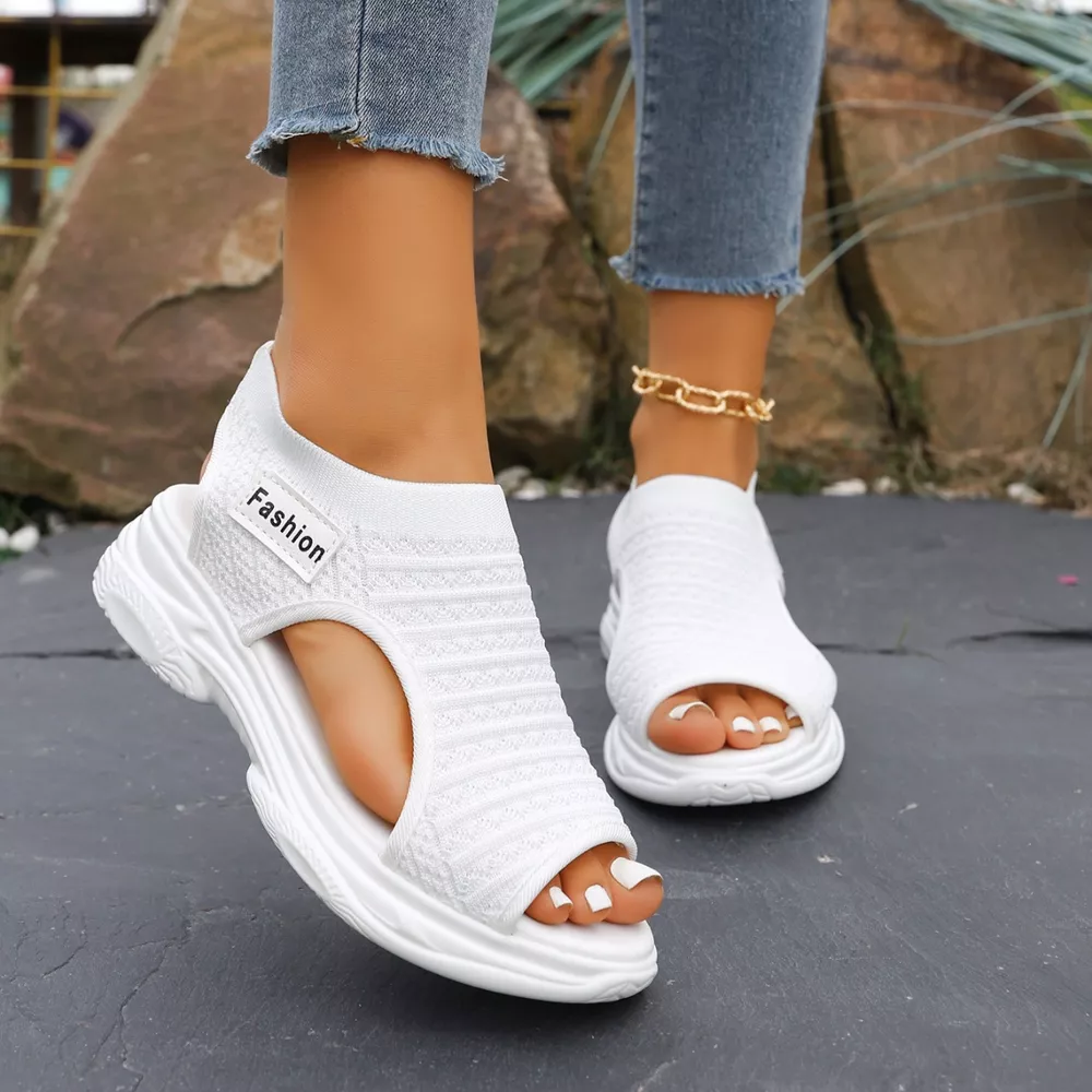 Open Toe Platform Sandals, image 4